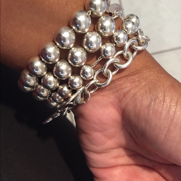 Tiffany & Co 8mm Sterling Silver Ball Earrings - Picture 8 of 8